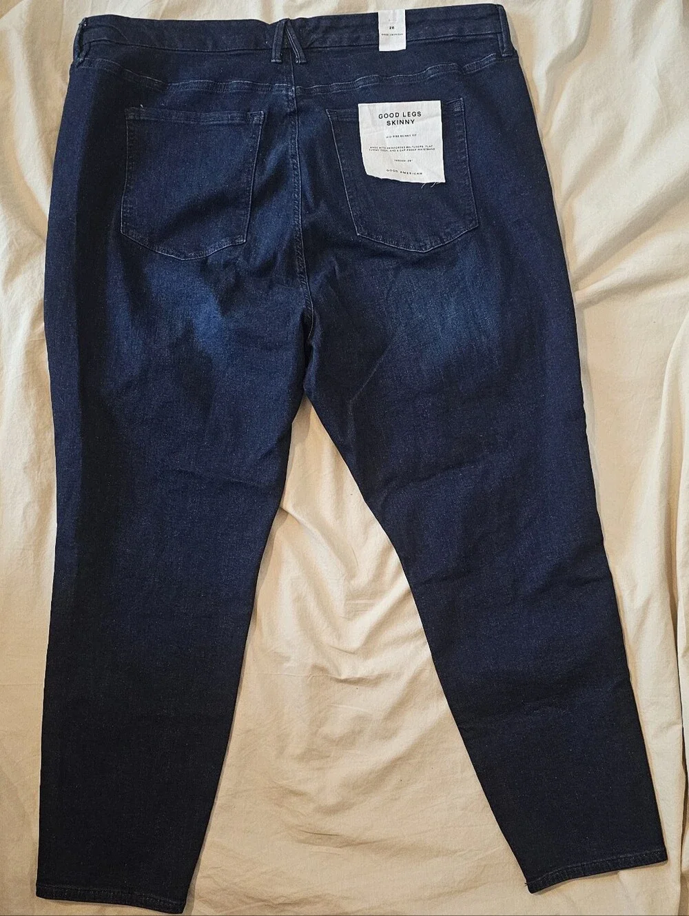 Good American Skinny Jeans - Dark Indigo Womens Plus Size 26